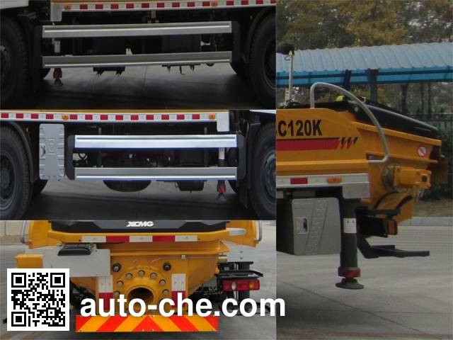 XCMG бетононасос на базе грузового автомобиля XZJ5160THB
