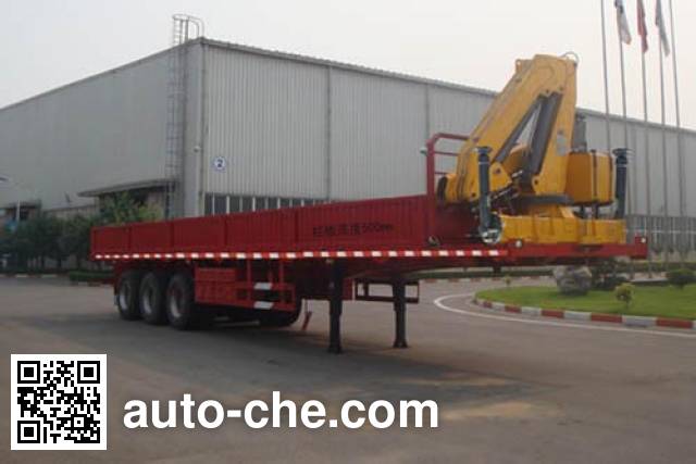 XCMG flatbed trailer mounted loader crane XZJ9400JSQ