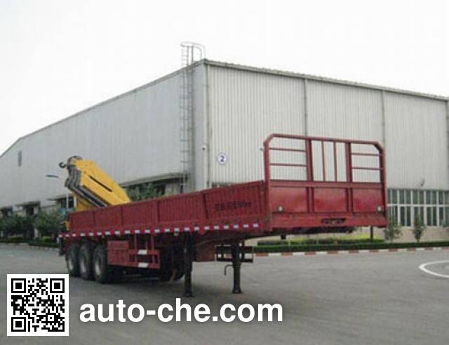 XCMG flatbed trailer mounted loader crane XZJ9402JSQ